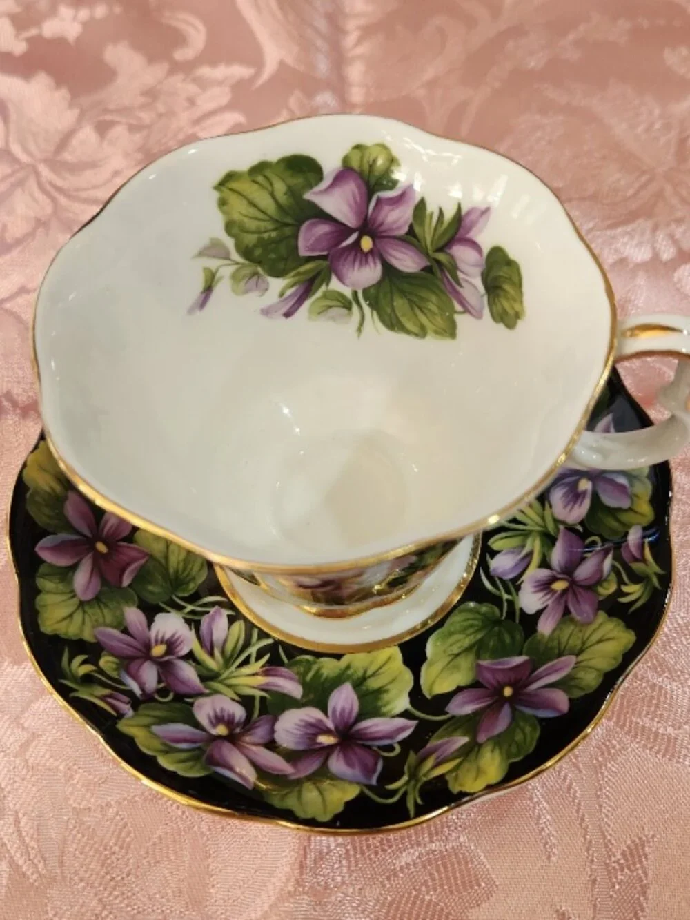 Royal Albert Provincial Flowers Cup & Saucer Made in England